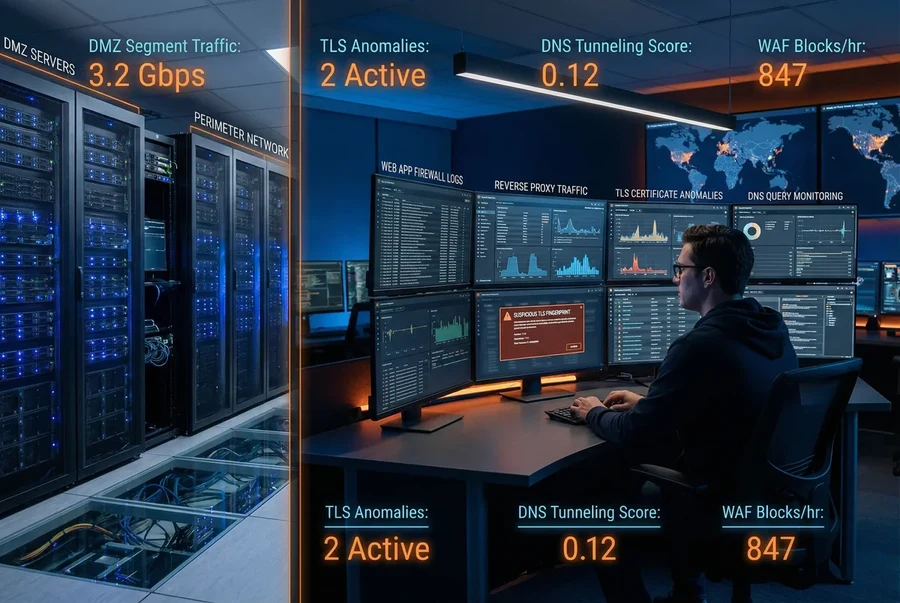 Scenario 3: DMZ and Perimeter Service Monitoring