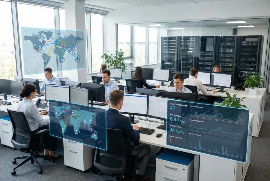 Scenario 5: Branch and WAN Monitoring