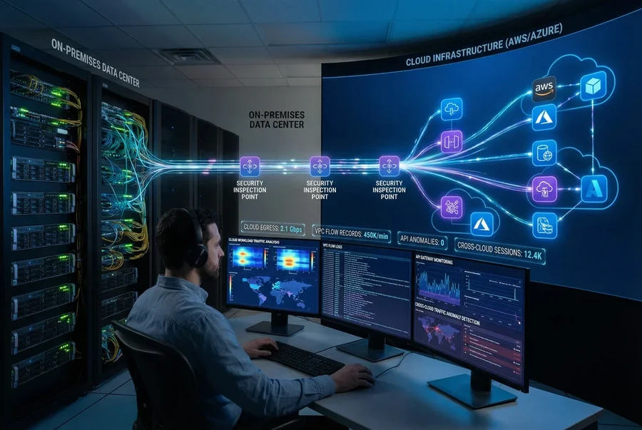 Scenario 6: Hybrid Cloud Traffic Monitoring
