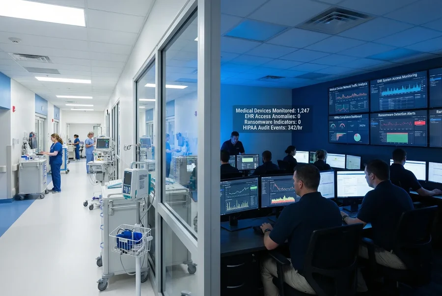 Scenario 8: Healthcare and Medical Device Network Monitoring